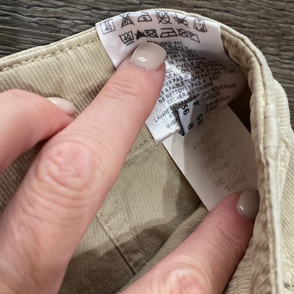 See by CHLOE | Tan Cotton Belted Shorts | Size 4 - Picture 10 of 13